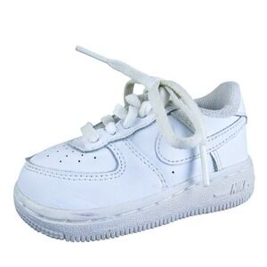 Nike Boys Sneaker 4 Sz T 4‎ Medium White Synthetic Lace Up